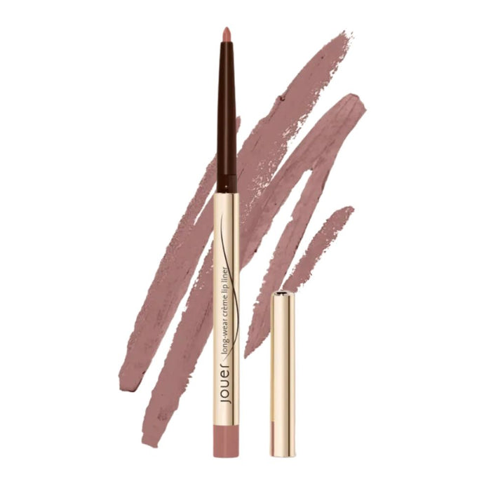 Jouer Long-Wear Creme Lip Liner Sienna with swatch