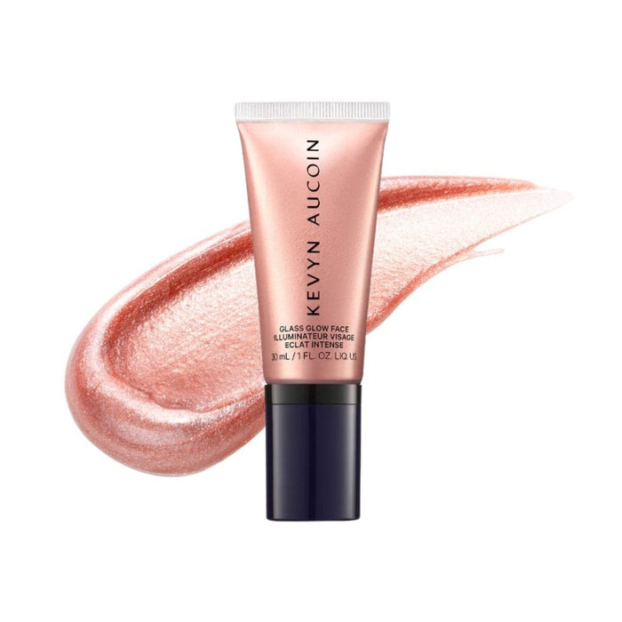 Kevyn Aucoin Glass Glow Face and body prism rose with swatch
