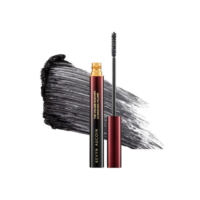 Kevyn Aucoin The Volume Mascara rich pitch black with swatch
