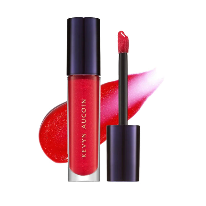Kevyn Aucoin Celestial Lip Gloss Cary with swatch
