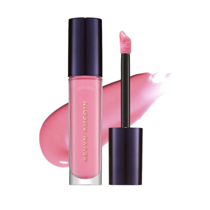 Kevyn Aucoin Celestial Lip Gloss Erika with swatch