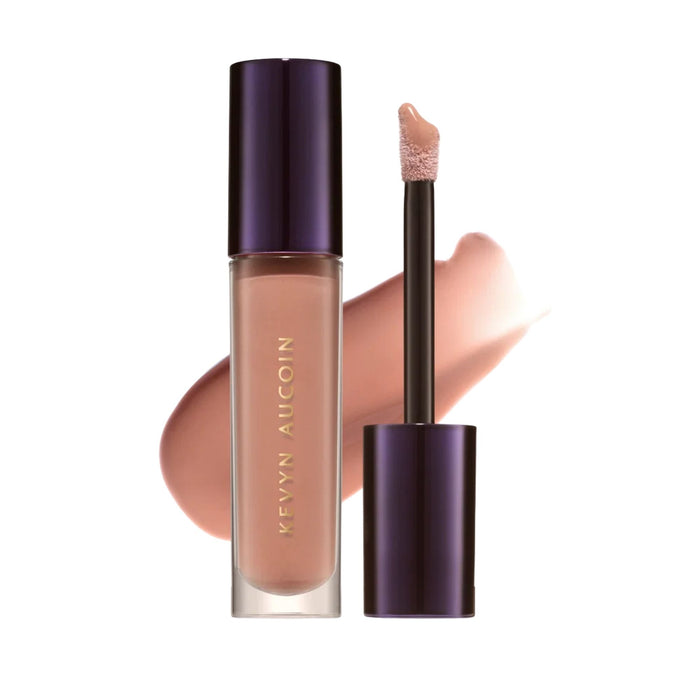 Kevyn Aucoin Celestial Lip Gloss Leudita with swatch