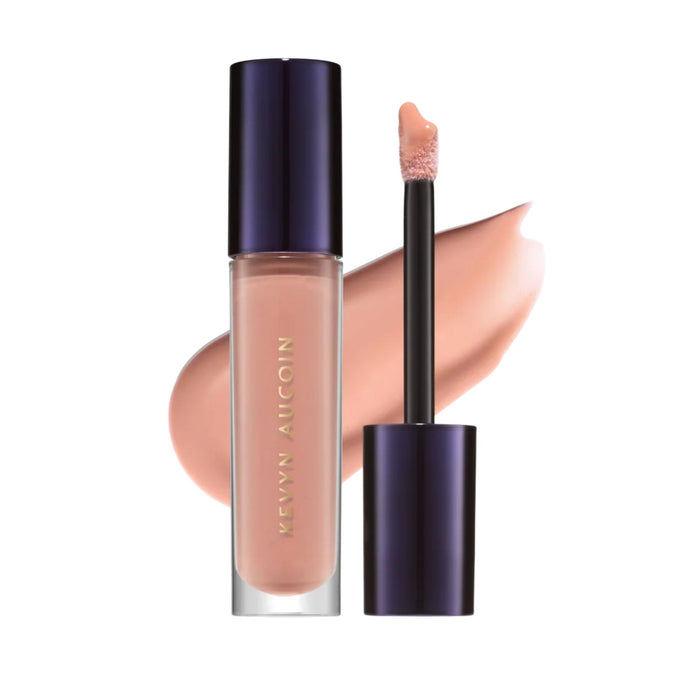 Kevyn Aucoin Celestial Lip Gloss Nicole with swatch