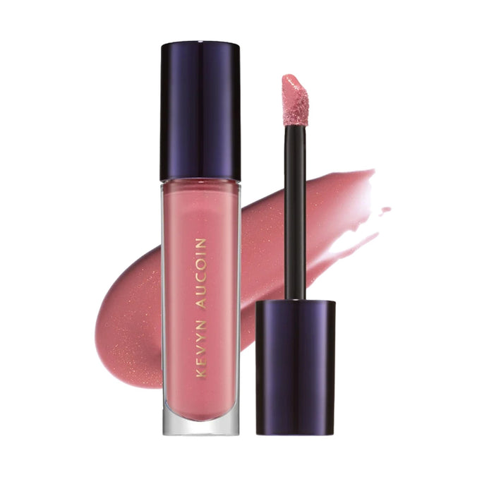 Kevyn Aucoin Celestial Lip Gloss Savanna with swatch