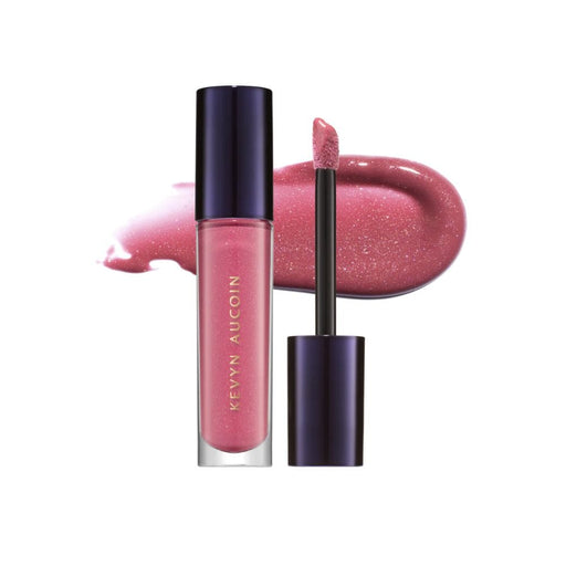 Kevyn Aucoin Celestial Lip Gloss Stacy with swatch