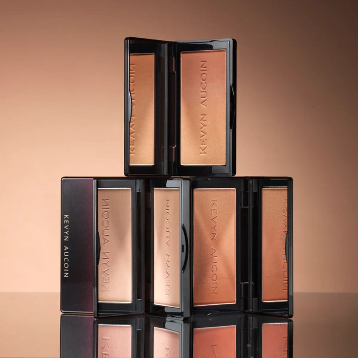 Kevyn Aucoin The Neo-Bronzers stacked pyramid style.