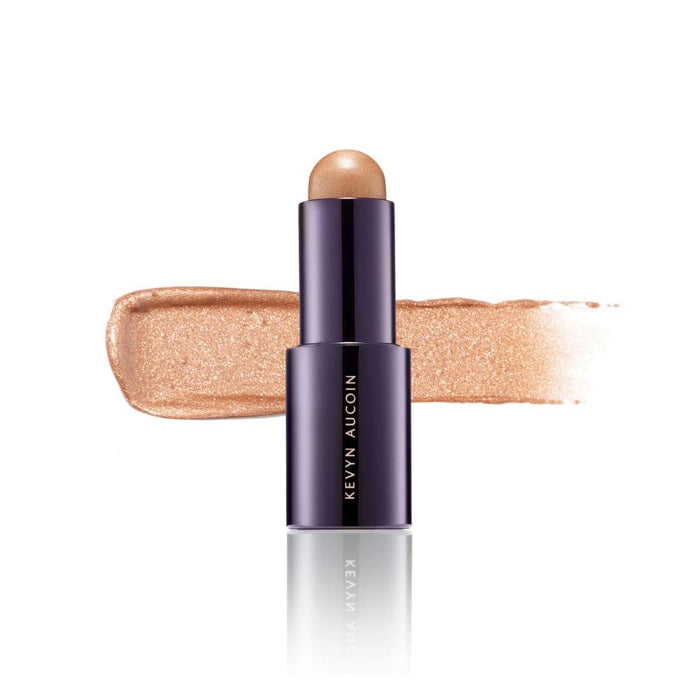 Kevyn Aucoin The Lighting Stick Soft Light with Swatch behind product