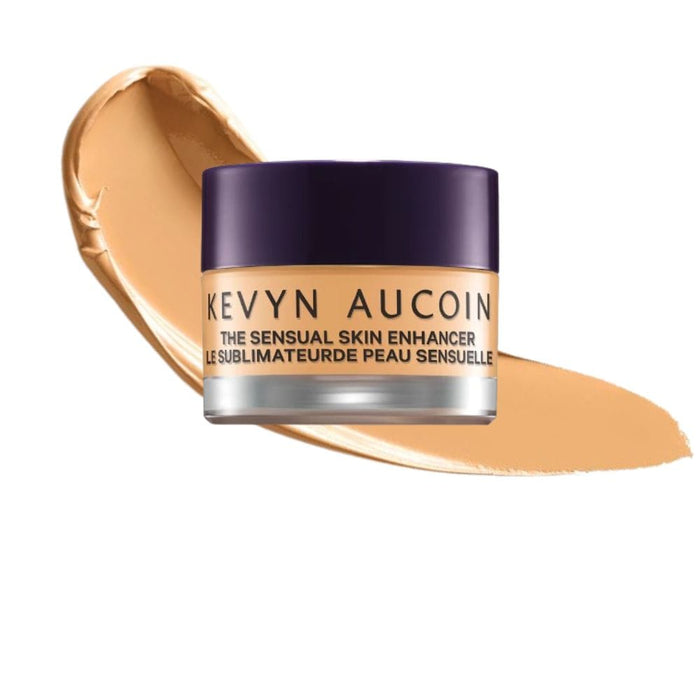 Kevyn Aucoin Sensual Skin Enhancer SX 08 with swatch behind product