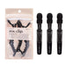Kitsch No-Slip Crocodile Clip 3 pack black