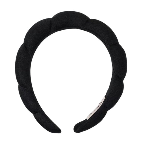 Kitsch Recycled Fabric Headband Black