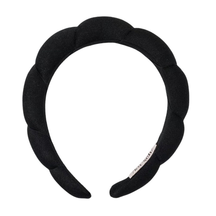 Kitsch Recycled Fabric Headband Black