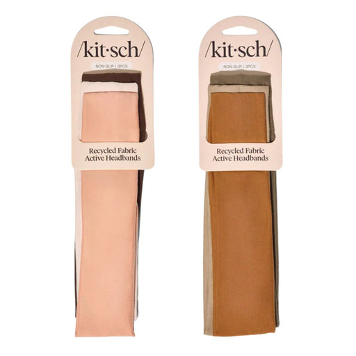 Kitsch Active Headbands 3 Count both variants side by side