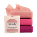 Kitsch 3 pack African Net Sponge berry pink
