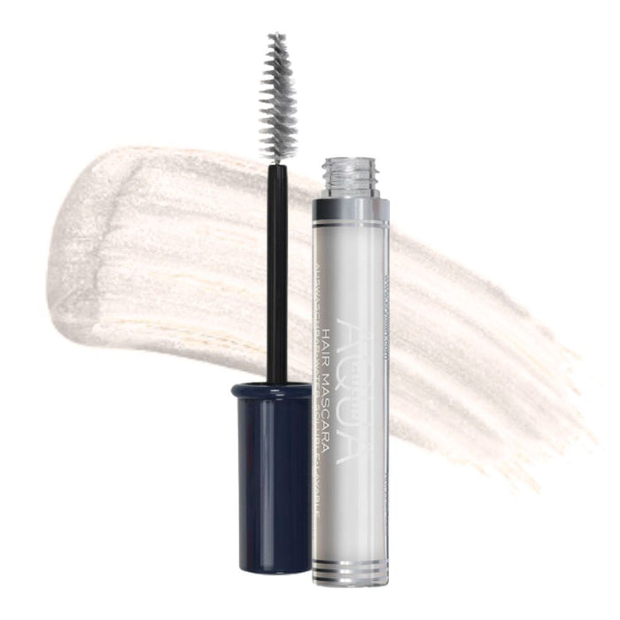 Kryolan Aqua Hair Mascara Ivory with swatch
