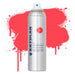 Kryolan UV Color Spray 5oz canister UV Red with swatch behind