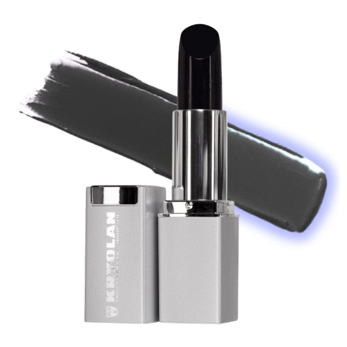 Kryolan Lipstick UV black with swatch