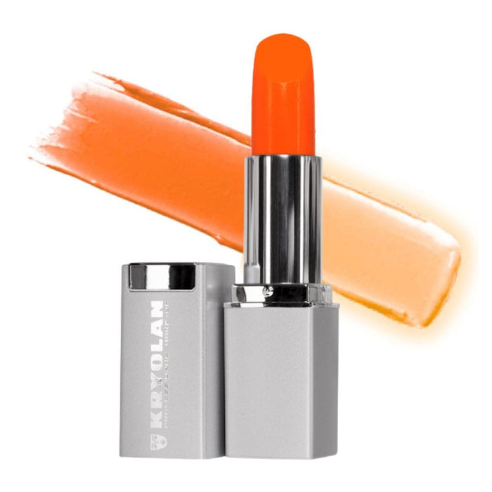 Kryolan Lipstick UV orange with swatch