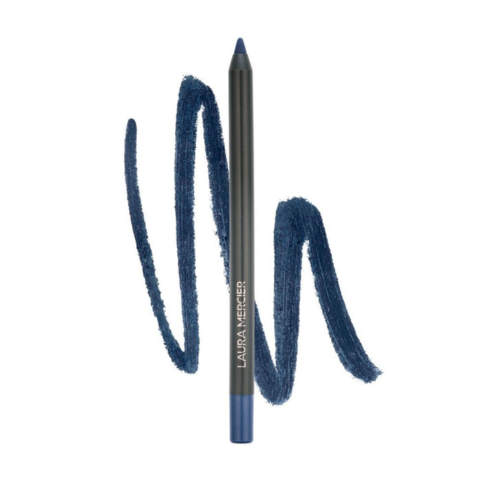 Laura Mercier Caviar Tightline Eyeliner Bleu Marine with swatch