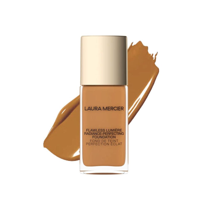 Laura Mercier Flawless Lumière Foundation 5N1 Pecan with swatch