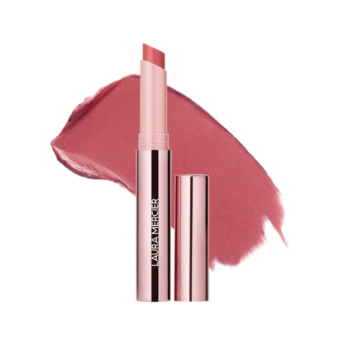Laura Mercier High Vibe Lip Color 140 Buzz with swatch 