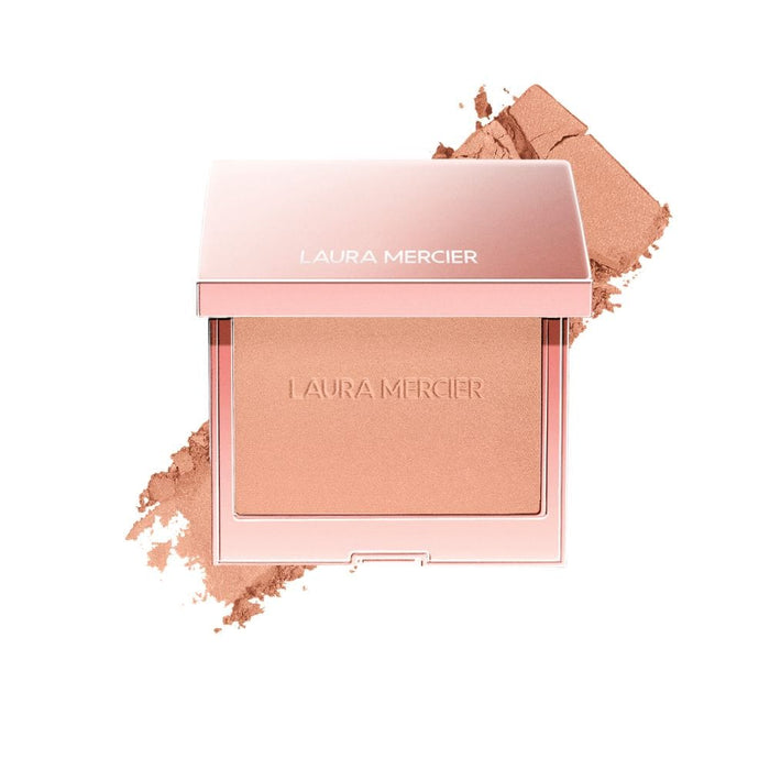 Laura Mercier RoseGlow Blush Color Infusion Peach Shimmer with swatch