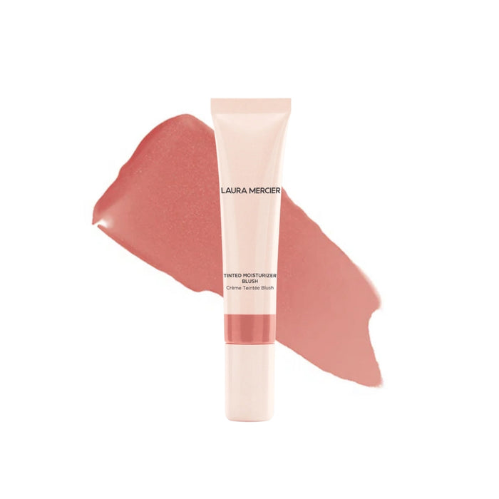Laura Mercier Tinted Moisturizer Blush Southbound with swatch behind