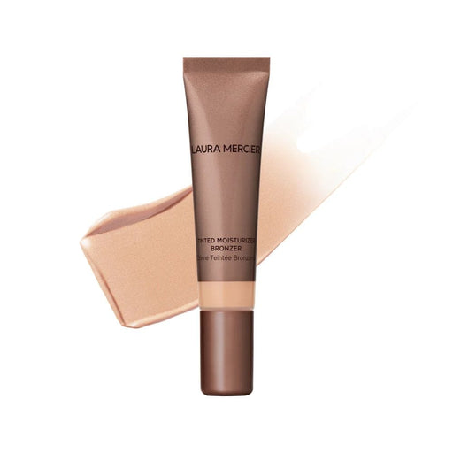 Laura Mercier Tinted Moisturizer Bronzer Sunshine with swatch