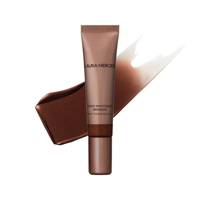 Laura Mercier Tinted Moisturizer Bronzer Sunspell with swatch