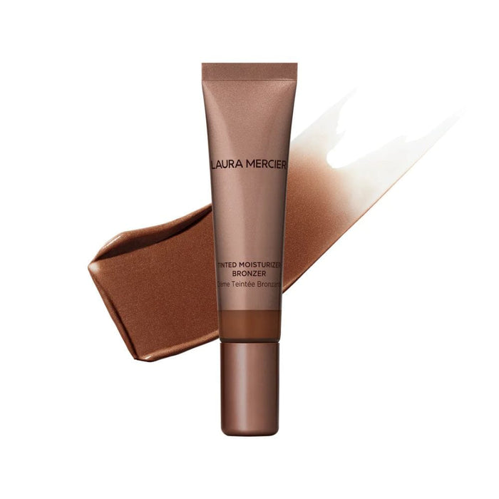 Laura Mercier Tinted Moisturizer Bronzer Suntone with swatch