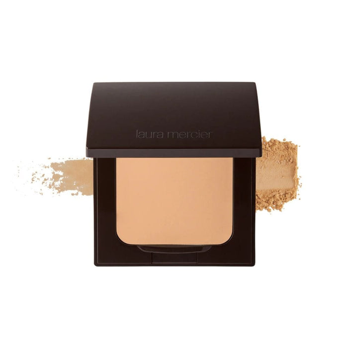 Laura Mercier Pressed Setting Powder Medium Deep with swatch