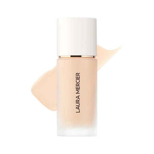 Laura Mercier Real Flawless Weightless Perfecting Waterproof Foundation 0N1 Silk with swatch