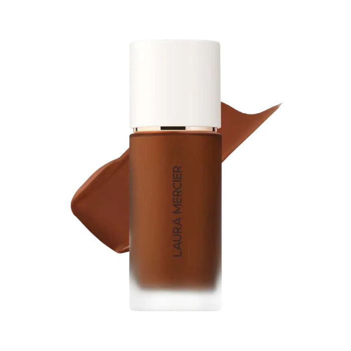 Laura Mercier Real Flawless Weightless Perfecting Waterproof Foundation 6N1 Clove with swatch