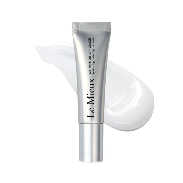 Le Mieux Ceramide Lip Glaze Clear with swatch