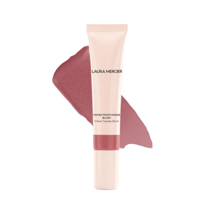 Laura Mercier Tinted Moisturizer Blush Promenade with swatch behind