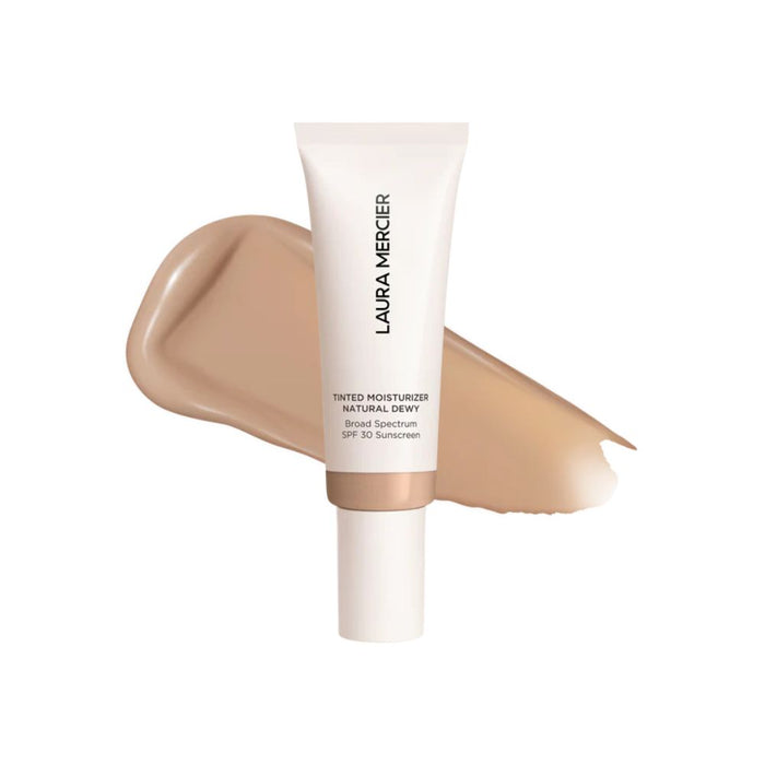 Laura Mercier Tinted Moisturizer Natural Dewy 3C with swatch
