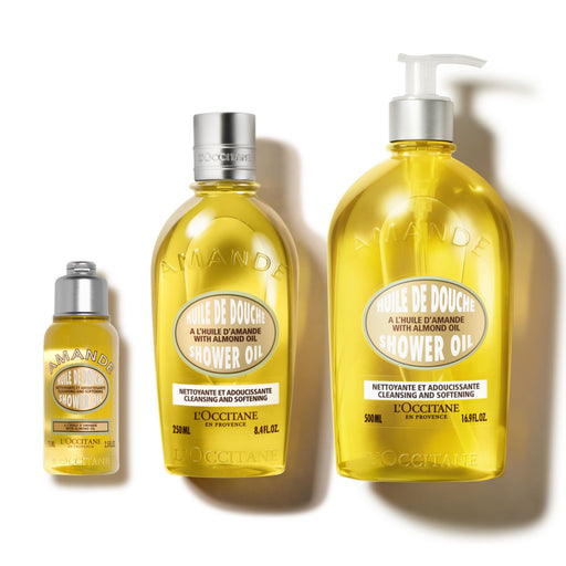 L'Occitane Almond Shower Oil all available sizes is ascending order
