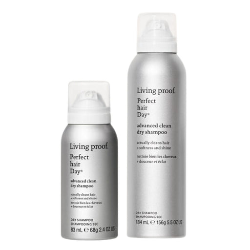 Living Proof Perfect Hair Day Advanced Clean Dry Shampoo both sizes