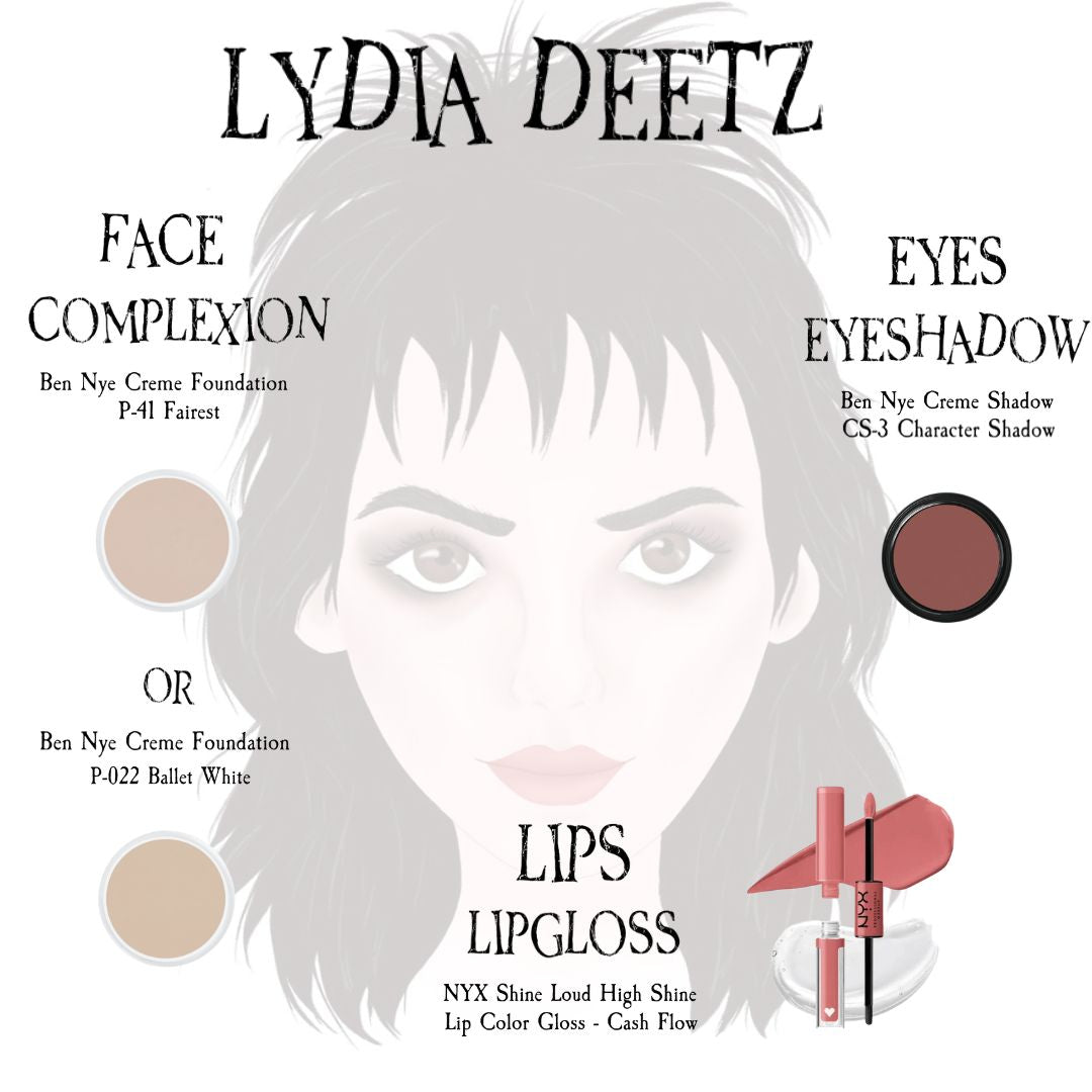 Lydia Deetz Makeup Kit