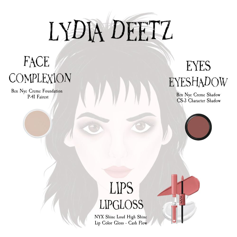 Lydia Deetz Makeup Kit