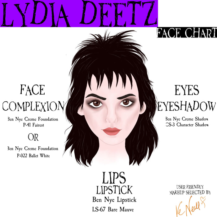 Lydia Deetz Makeup Kit