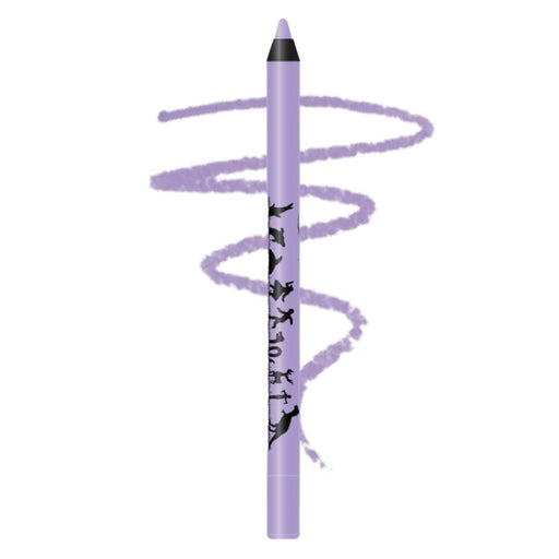 Melt Cosmetics Slick Waterline Pencil Touch of Lavender with swatch behind