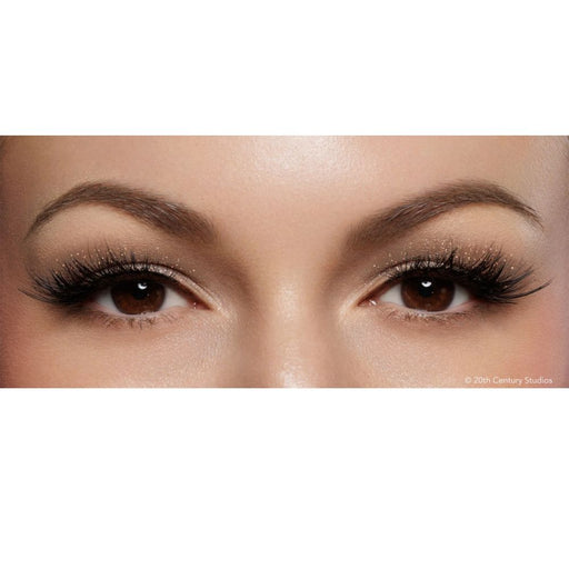 Melt Cosmetics The Creeps Lashes applied to model