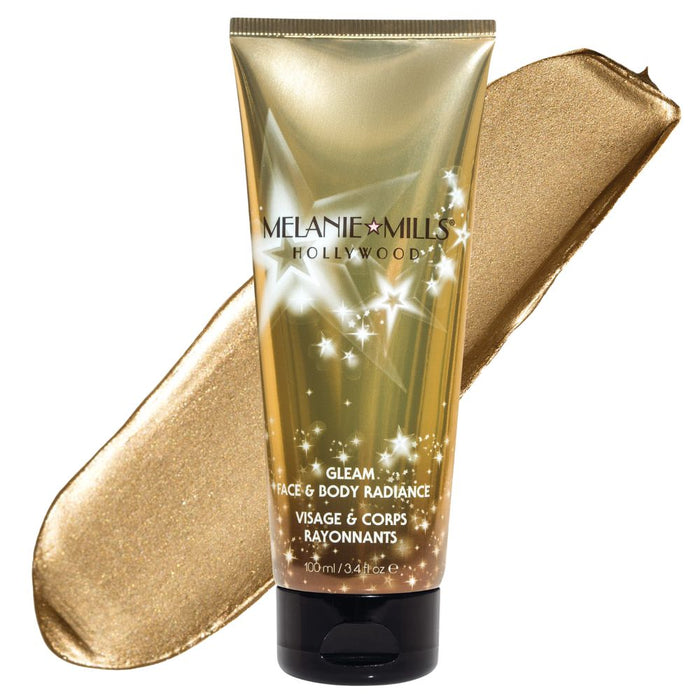 Melanie Mills Gleam Body Radiance - Disco Gold 3.4oz