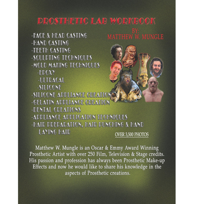 Matthew Mungle Prosthetic Lab Workbook