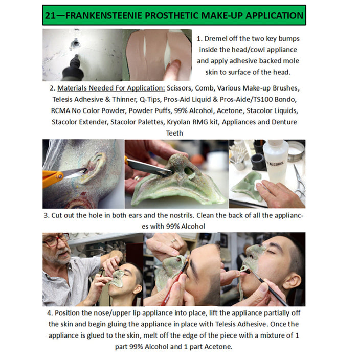 Matthew Mungle Prosthetic Lab Workbook