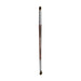 Make Up For Ever dual-ended eyeshadow brush for precise eyeliner application, shown on a white background