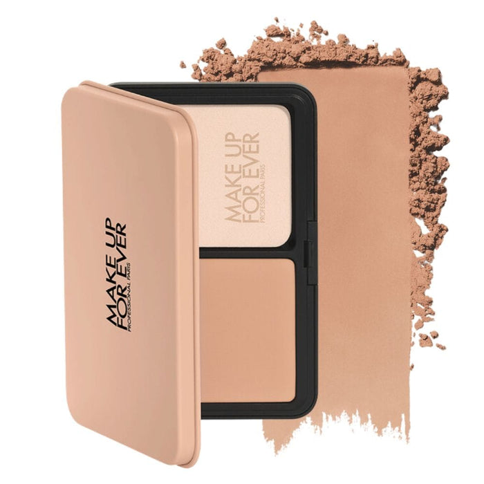 Make Up For Ever HD Skin Matte Velvet 2R28 Cool Sand with Swatch
