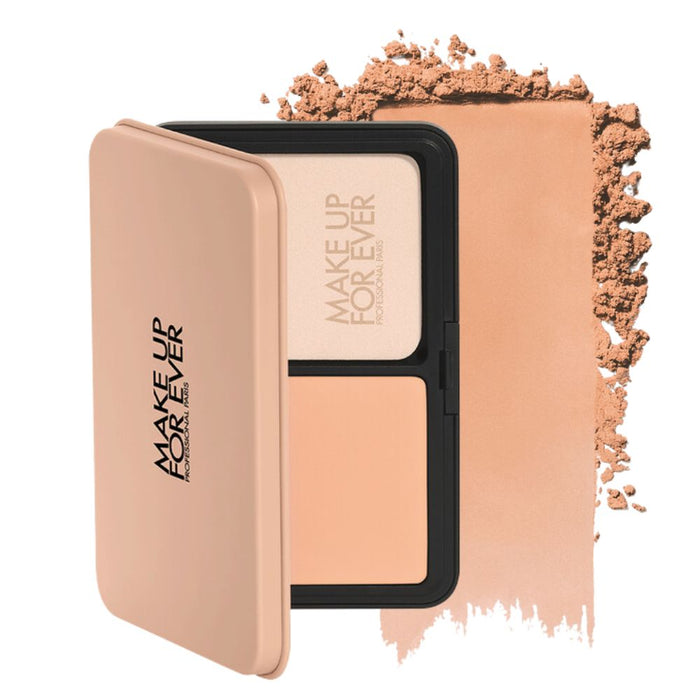 Make Up For Ever HD Skin Matte Velvet 2Y32 Warm Caramel with Swatch