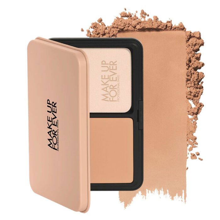 Make Up For Ever HD Skin Matte Velvet 2Y36 Warm Honey with Swatch