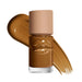 Make Up For Ever Balancing and Perfecting Liquid Foundation 370N Sandalwood with swatch behind